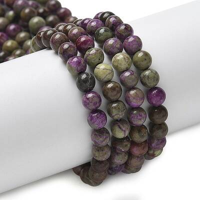 Natural Atlantisite Stichtite Beads Strands