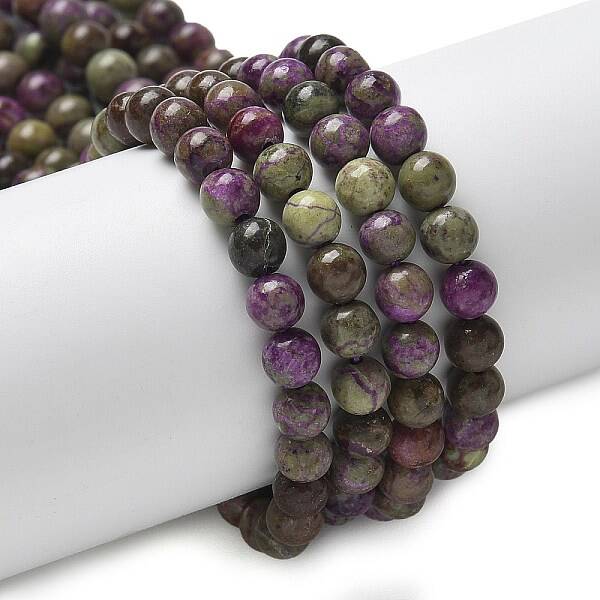Natural Atlantisite Stichtite Beads Strands