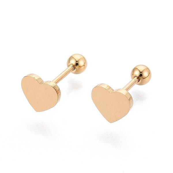 304 Stainless Steel Stud Earrings for Women