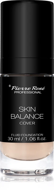 Pierre René Skin Balance Cover Waterproof Liquid Foundation Color 20 Clear Light 30 ml