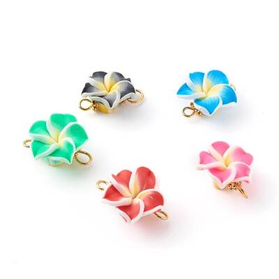 Handmade Polymer Clay Links Connectors