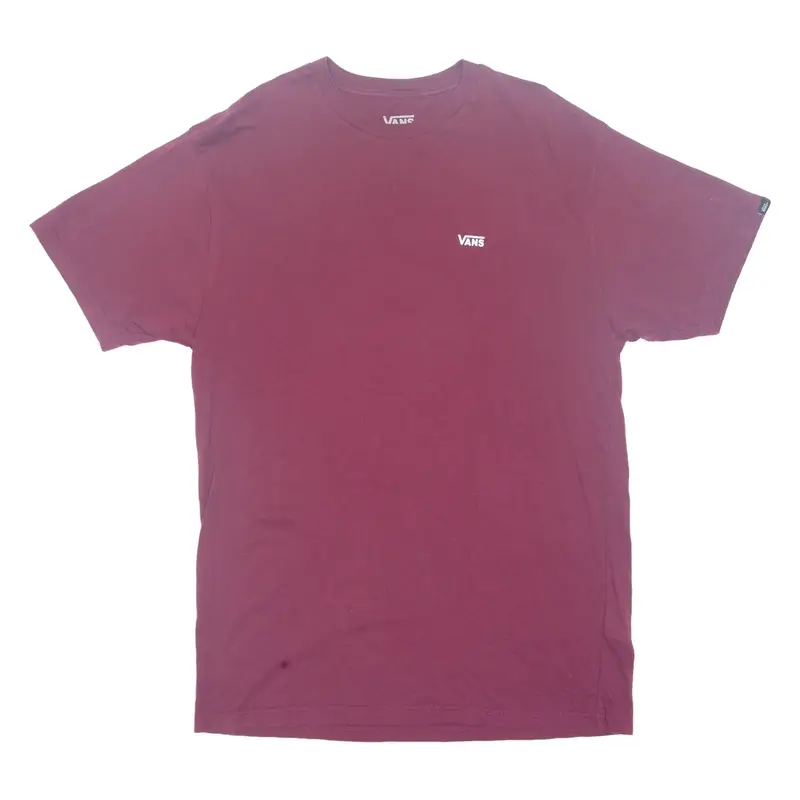 VANS Classic Fit Mens T-Shirt Red M