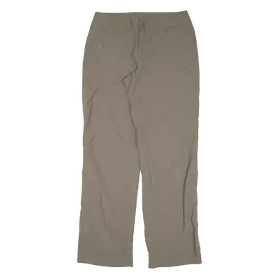 THE NORTH FACE Womens Trousers Grey Relaxed Straight Nylon W30 L31