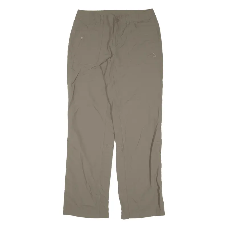 THE NORTH FACE Womens Trousers Grey Relaxed Straight Nylon W30 L31
