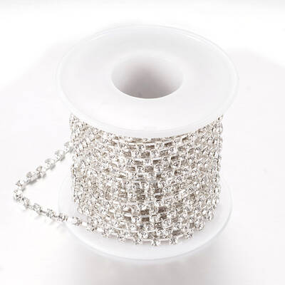 Brass Rhinestone Strass Chains