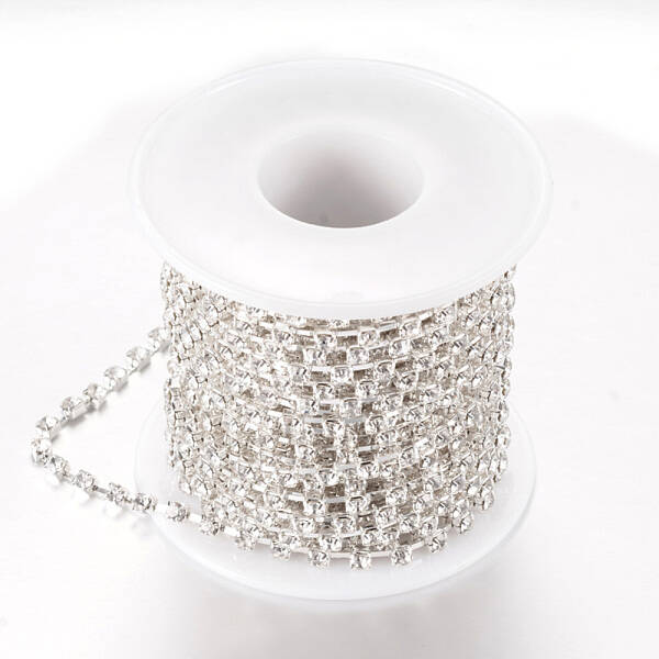Brass Rhinestone Strass Chains