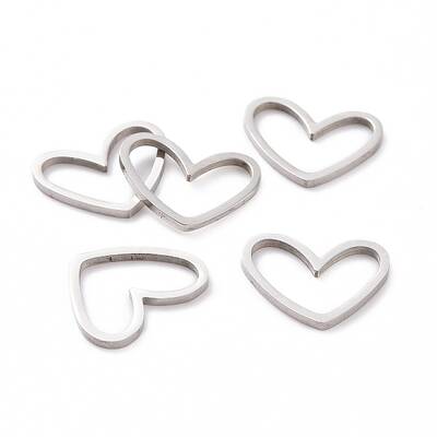 Tarnish Resistant 201 Stainless Steel Linking Rings