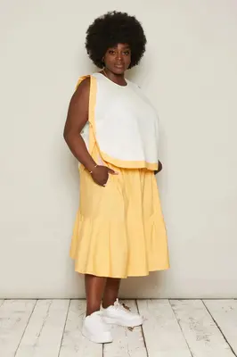 Finndis Skirt (Orange) | size: 2XL