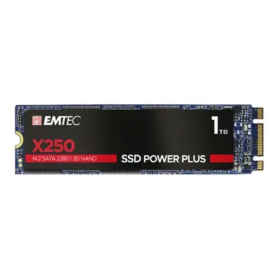 ECSSD1TX250 Emtec Power Plus X250 1TB SATA 6Gb/s M.2 2280 Solid State Drive