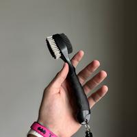 Dual-Sided Golf Club Cleaning Brush for Easy and Effective Club Maintenance equipment