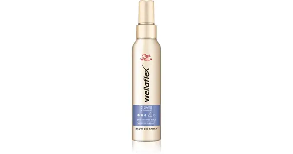 Wella Wellaflex 2 Days Volume Spray for Heat Protection of Hair 150 ml