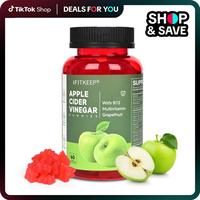 IF Apple Cider Vinegar Gummies, Apple Cider Gummy b12 multivitamin, Apple Cider Vinegar Supplements, acv Gummies, Non GMO, No...