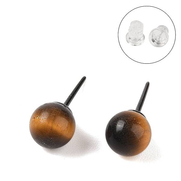Hypoallergenic Bioceramics Zirconia Ceramic Stud Earrings