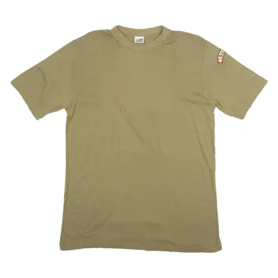 Mens T-Shirt Brown L