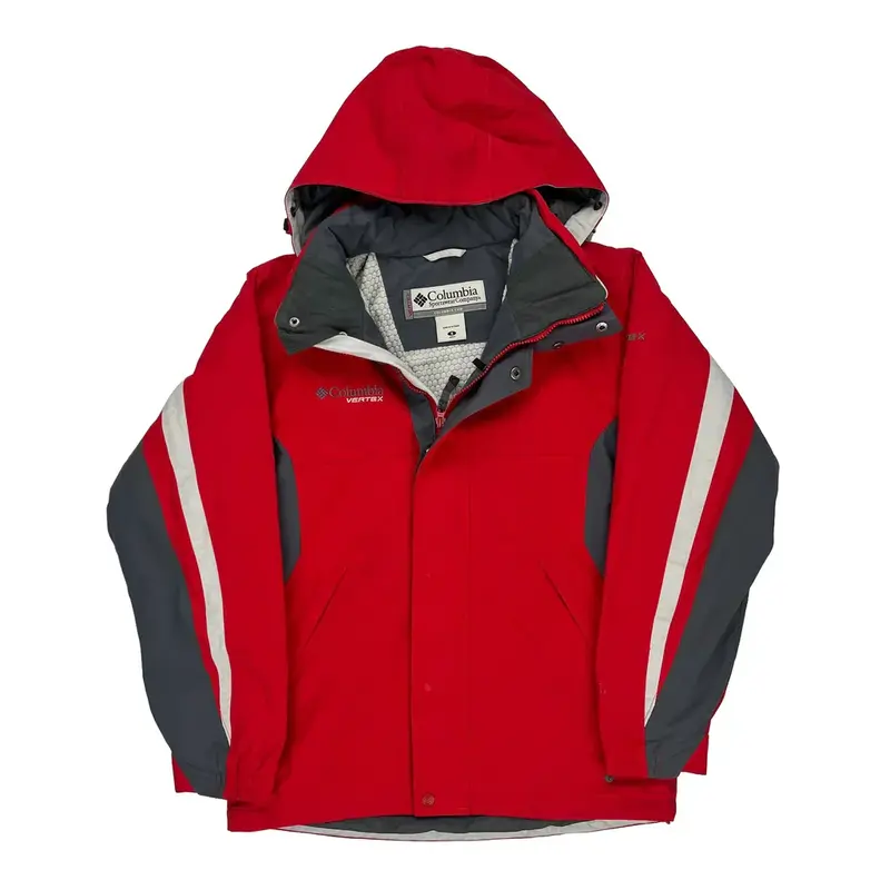 Vertex Columbia Ski Jacket - Small Red Nylon
