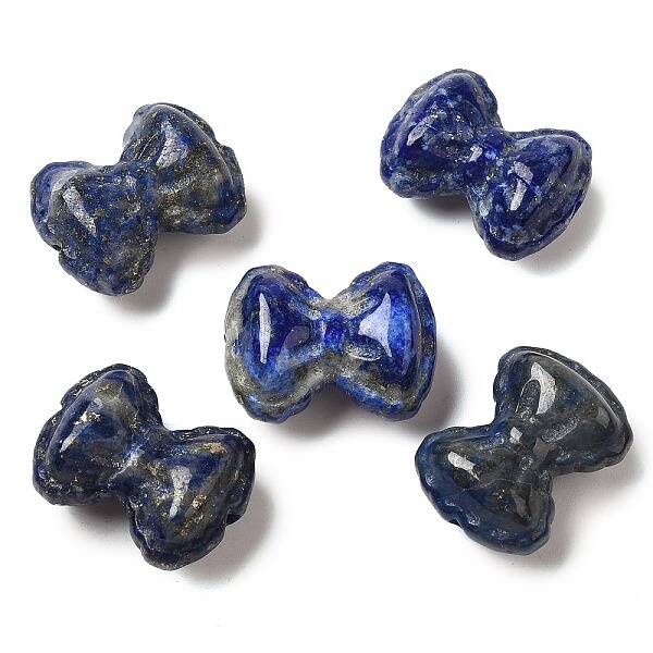 Natural Lapis Lazuli Carved Beads
