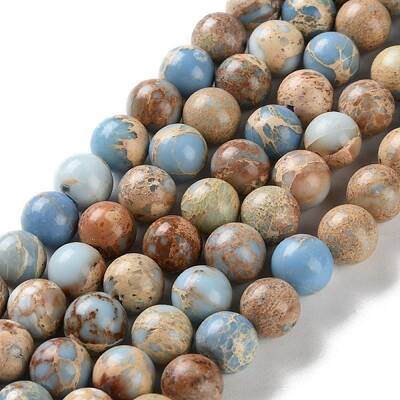 Dyed Natural Regalite/Imperial Jasper/Sea Sediment Jasper Beads Strands