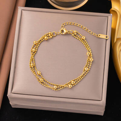 304 Stainless Steel Multi-strand Bracelets