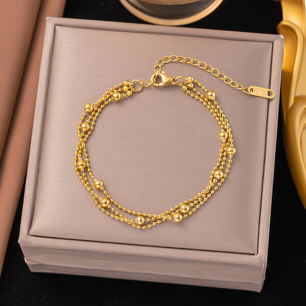304 Stainless Steel Multi-strand Bracelets