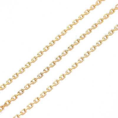PVD Vacuum Plating 304 Stainless Steel Cable Chains