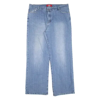 STAR KIN JEANS Mens Jeans Blue Loose Straight W40 L31