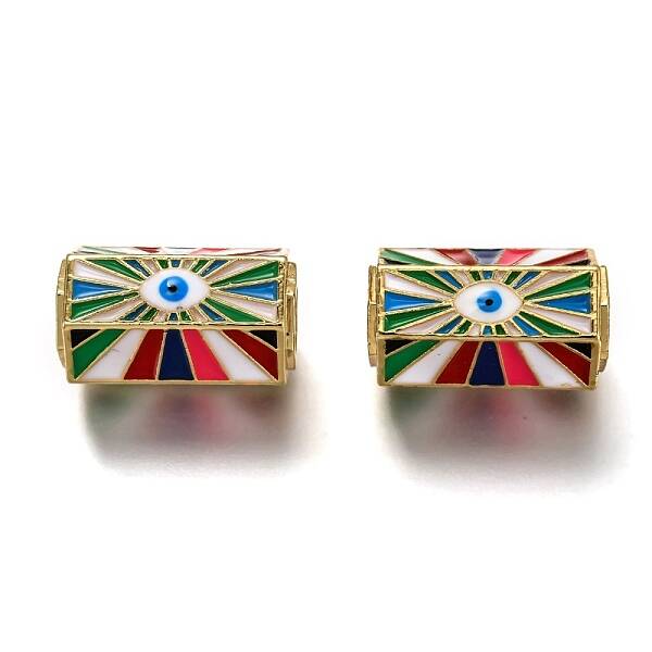 Brass Enamel Pendants