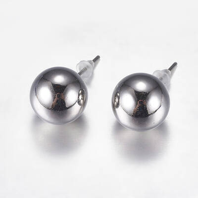 CCB Plastic Stud Earrings