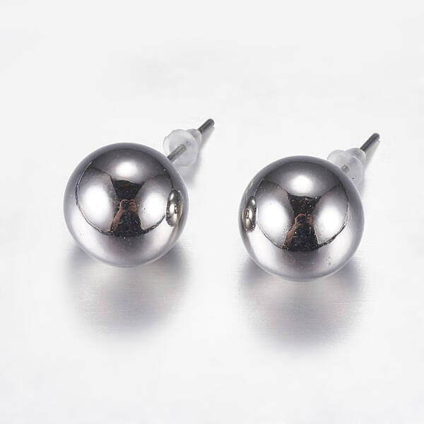 CCB Plastic Stud Earrings