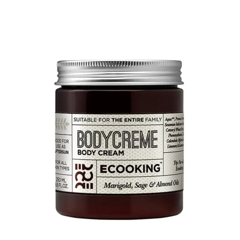 Ecooking BodyCreme Moisturizing Body Cream with Almond Oil 250 ml