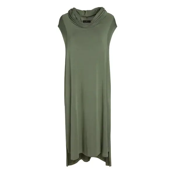 La?cher Prise - Echapé Olive Green Summer Dress | Size: 2