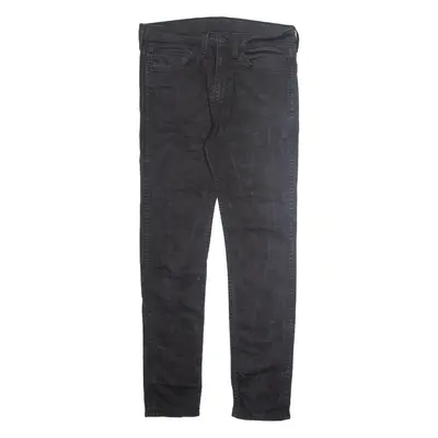 LEVI'S Mens Jeans Black Regular Tapered W34 L34