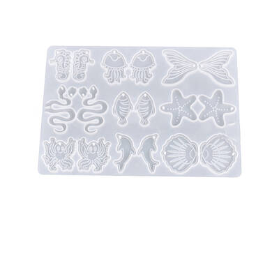 DIY Sea Animals Pendant Silicone Molds