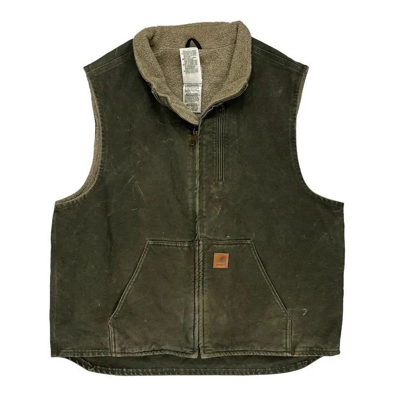 Workwear Carhartt Gilet - XL Green Cotton