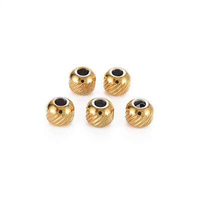 201 Stainless Steel Beads