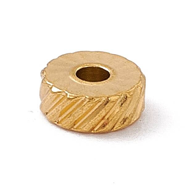 Twill Pattern 304 Stainless Steel Beads