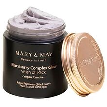 Mary & may Blackberry Complex Glow Wash Off Pack - 125.0g