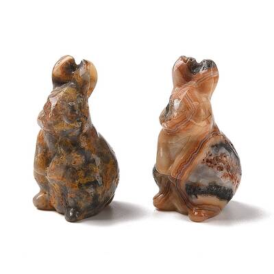 Natural Crazy Agate Sculpture Display Decorations