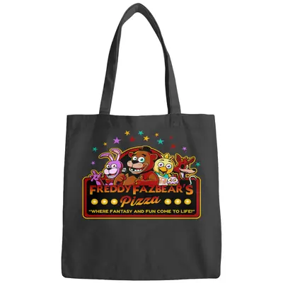Five Nights At Freddy's Freddy Fazbear's Pizza Fnaf Logo Bags