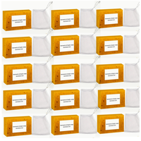 Lemon Turmeric & Kojic Acid Soap Bar, Summer Acne Face & Body Wash for Men & Women, Daily Skincare Cleanser Sets with Soap Sa...