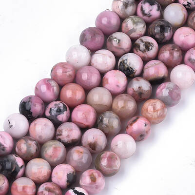 Natural Rhodonite Beads Strands