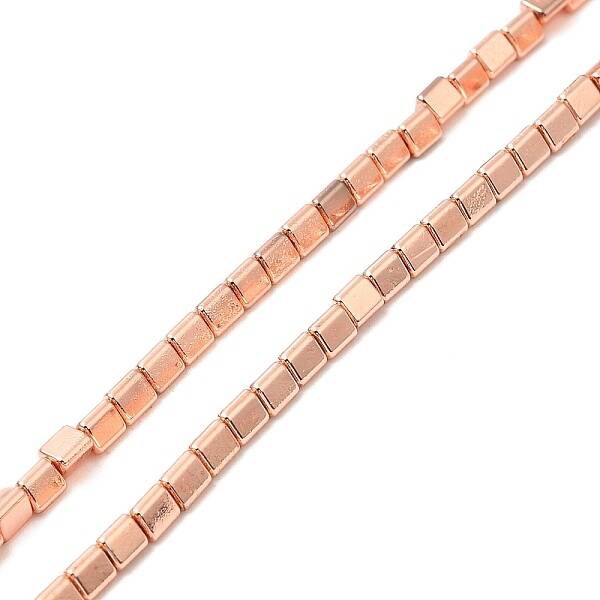 Synthetic Non-magnetic Hematite Beads Strands