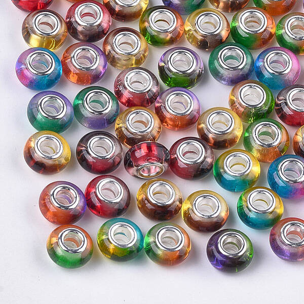 Resin European Beads