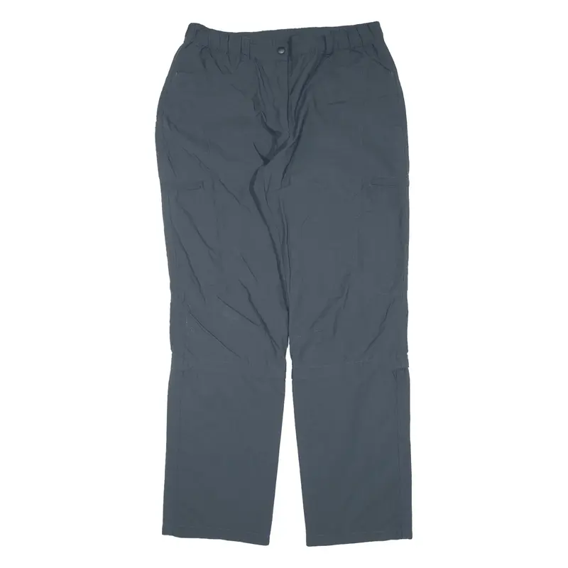 TREVOLUTION Cargo Zip-off Womens Trousers Blue Regular Straight W30 L30