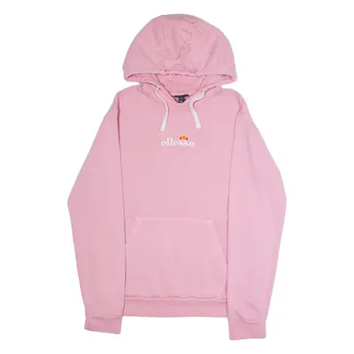 ELLESSE Womens Pink Hoodie UK 10