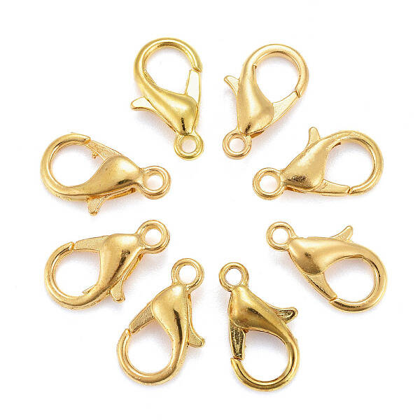 Zinc Alloy Lobster Claw Clasps