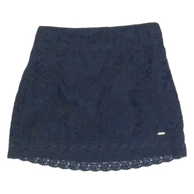 HOLLISTER Womens Straight Skirt Blue Short S