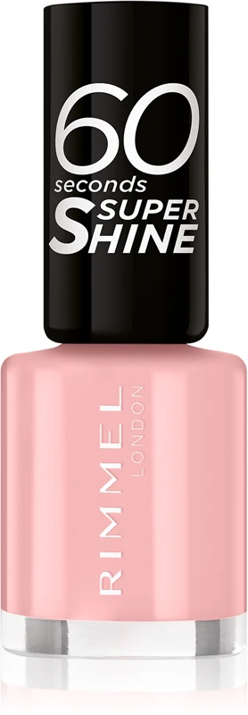 Rimmel 60 Seconds Super Shine - Nail Polish 8 ml 262 Ring A Ring O'Roses
