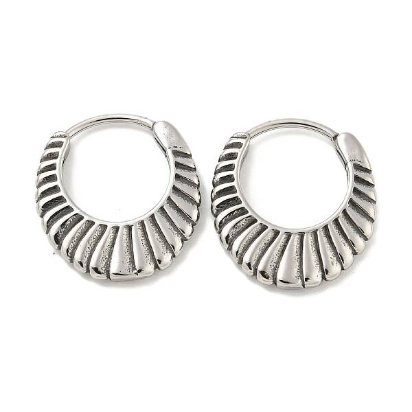 316 Surgical Stainless Steel Hoop Earrings