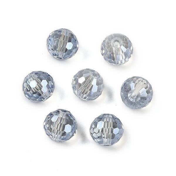 Transparent Electroplate Glass Beads