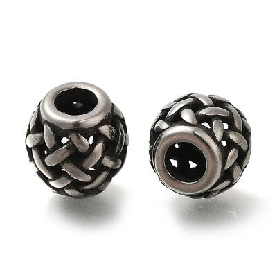 304 Stainless Steel European Beads